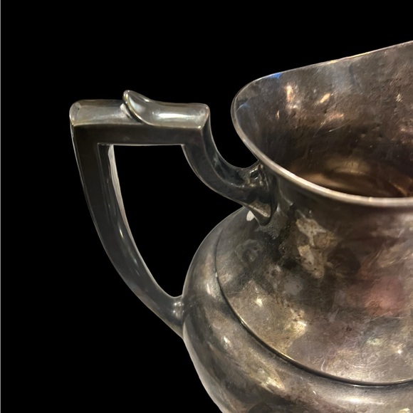 ANTIQUE RARE WALLACE STERLING SILVER 3 PTS 1500 Water Pitcher early 1900s - Picture 3 of 8